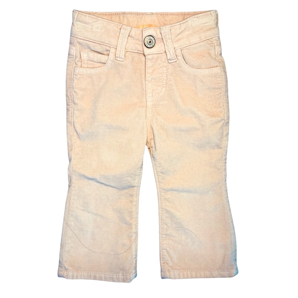 Please baby girls brushed pink pants size 9 months in like new condition